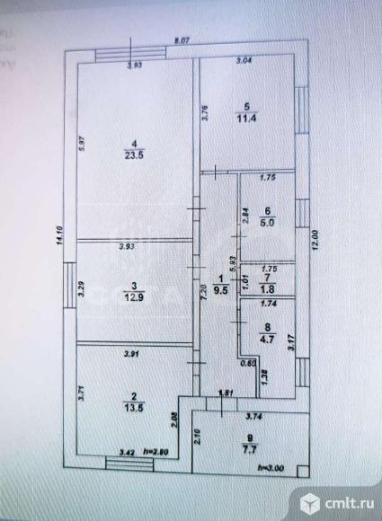 Дом 95 кв.м. Фото 4.