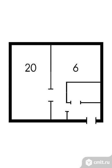 1-комнатная квартира 31,9 кв.м. Фото 13.