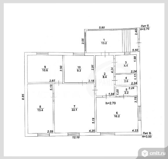 Дом 93,2 кв.м. Фото 13.