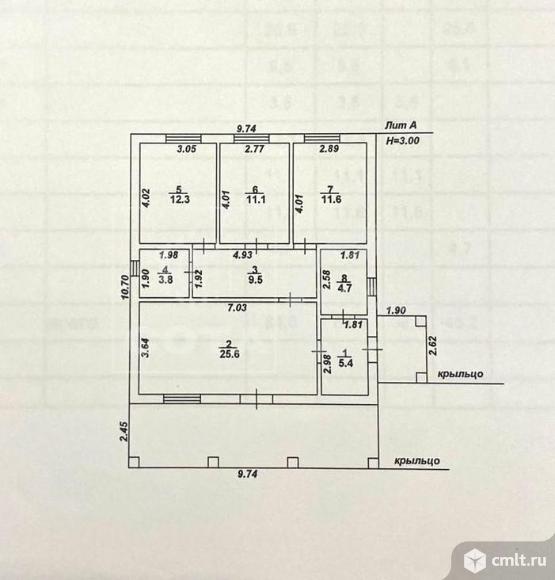 Дом 110 кв.м. Фото 10.