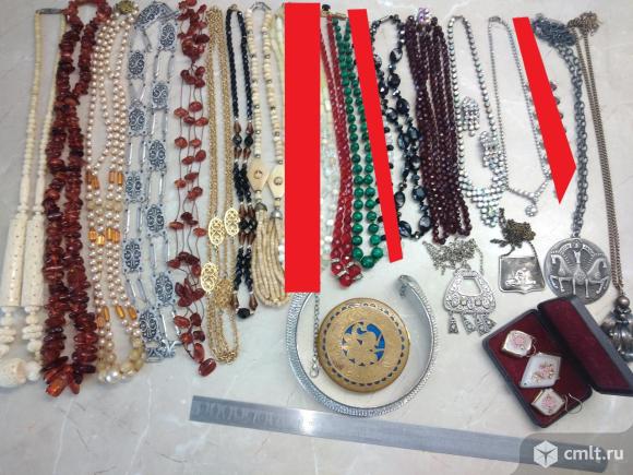 Винтажные украшения времён СССР. ЧССР. Редкие. Фото 1.