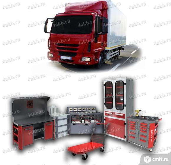 Комплект оборудования для аккумуляторной мастерской. Фото 1.