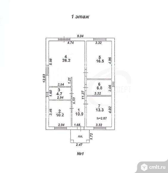Дом 108 кв.м. Фото 10.