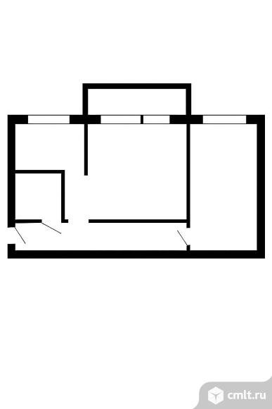 2-комнатная квартира 46 кв.м. Фото 12.