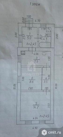 Дом 52 кв.м. Фото 15.