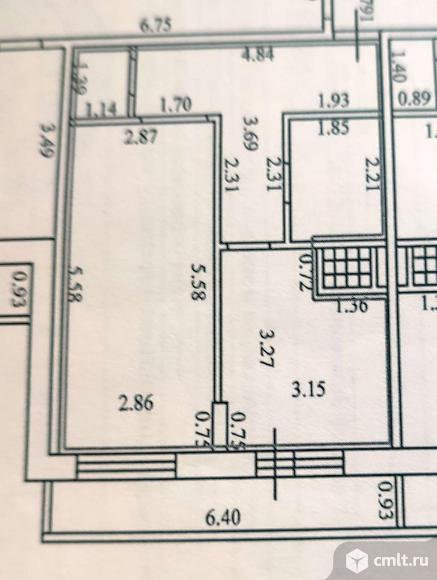 1-комнатная квартира 43 кв.м. Фото 20.