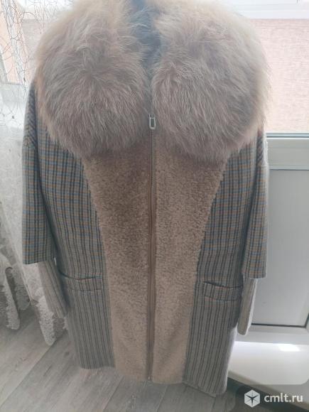 Пальто альпака женское.. Фото 1.
