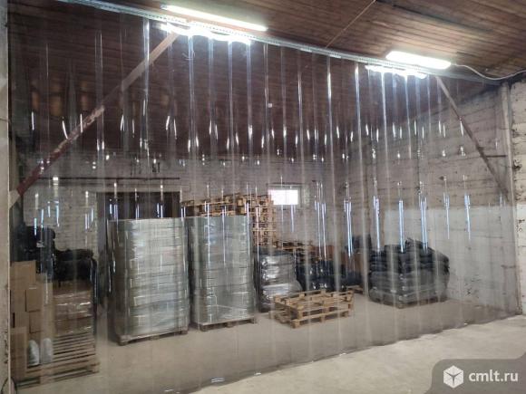 ПВХ-завеса на склад , производство. Фото 2.