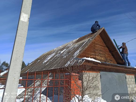 Бригада строителей.. Фото 1.