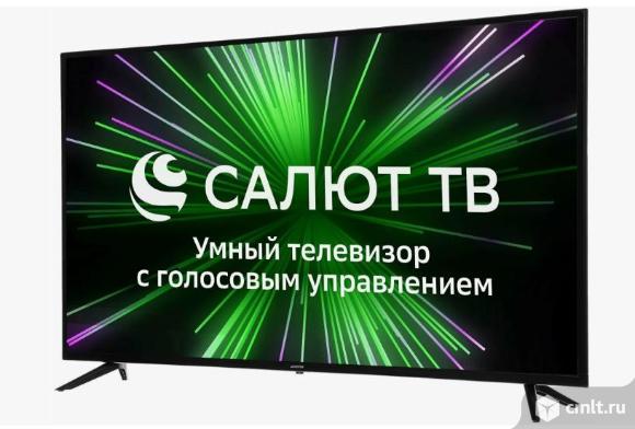 43" (109см) Телевизор Смарт ТВ, Android Salut. Фото 1.