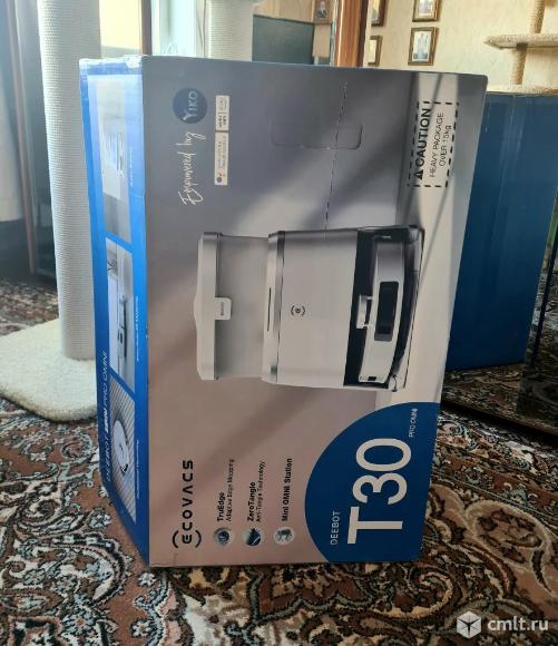 Большая коробка для переезда. 770 х 465 х 445 мм. Прочная, из-под техники + пенопласт. Фото 1.