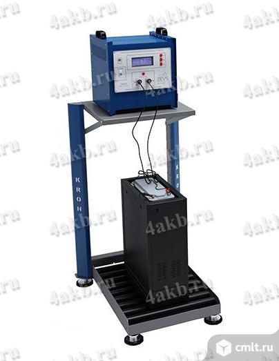 Роликовый стол для заряда тяговых аккумуляторных батарей. Фото 1.