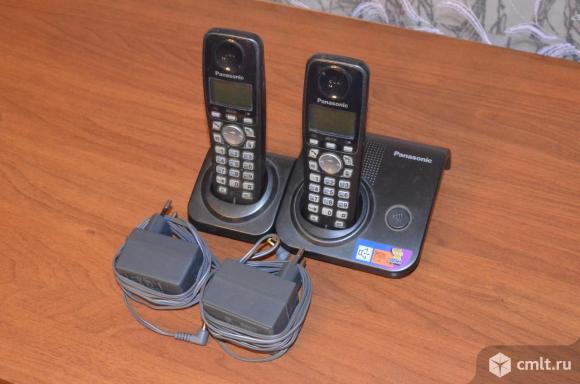 Радиотелефон Раnаsоniс КХ-ТG7205RU, 2 трубки. Фото 1.