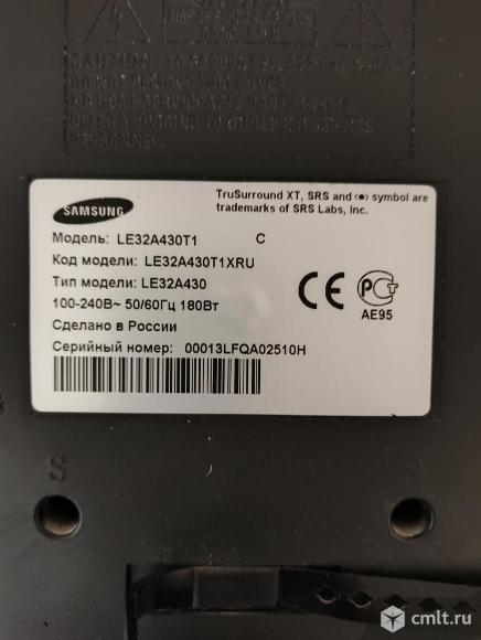 32" ЖК телевизор/монитор Samsung LE32A430T1. Фото 2.