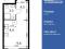 1-комнатная квартира 21,6 кв.м. Фото 1.