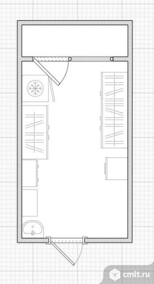 Комната 12,7 кв.м. Фото 1.