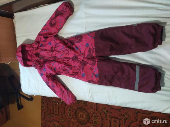 Комбинезон для девочки, осень-зима, размер 128. Фото 1.