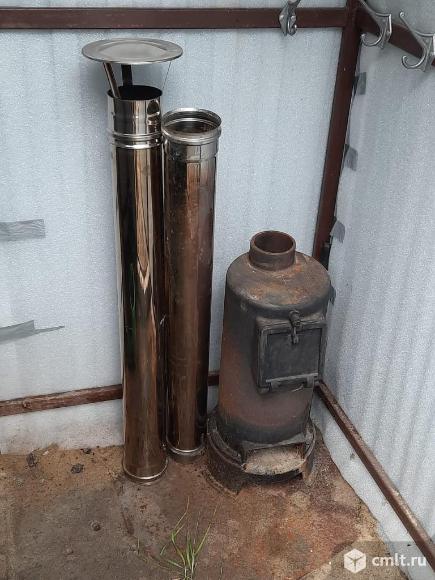 Печь буржуйка. Фото 1.