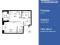 1-комнатная квартира 36,3 кв.м. Фото 1.