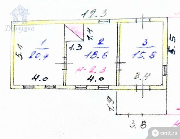 Дом 54,8 кв.м. Фото 19.
