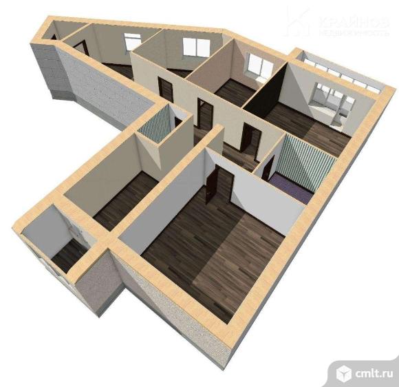 4-комнатная квартира 120 кв.м. Фото 19.