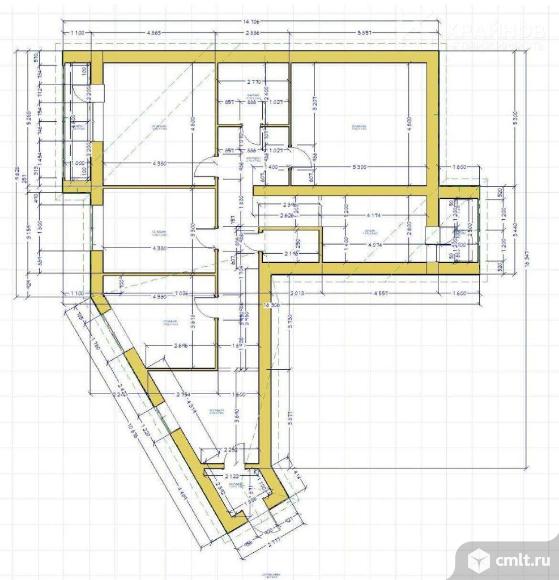 4-комнатная квартира 120 кв.м. Фото 1.