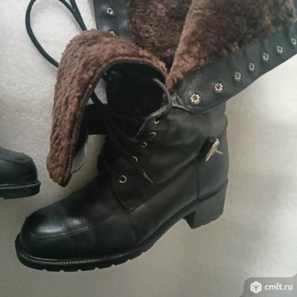 Сапоги монарх 40 размер маломерят. Фото 4.
