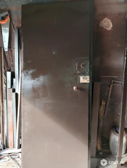 Дверь входная металлическая двухлистовая. Фото 3.