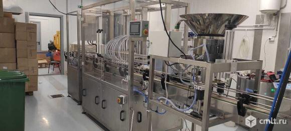 Линия розлива и упаковки молока (и молочных продуктов) в ПЭТ, стекло. Фото 1.