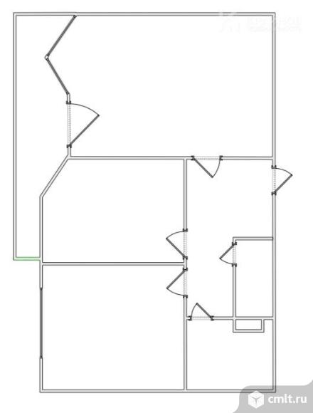 2-комнатная квартира 58,2 кв.м. Фото 1.