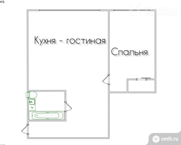 2-комнатная квартира 69 кв.м. Фото 1.