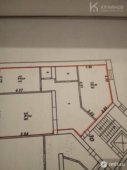 2-комнатная квартира 78,6 кв.м. Фото 1.