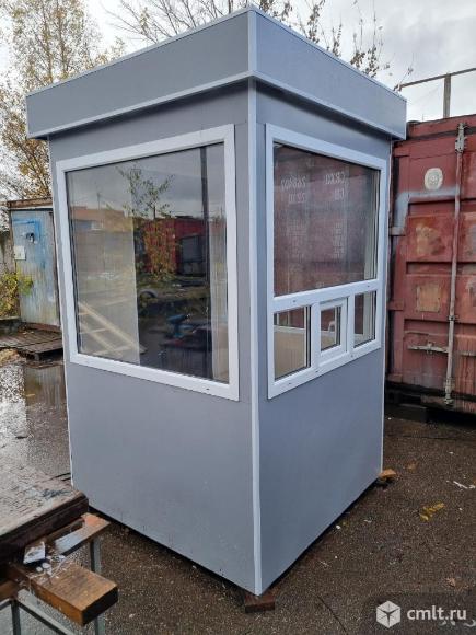 Бытовка пост охраны, кабина контролера. Фото 1.