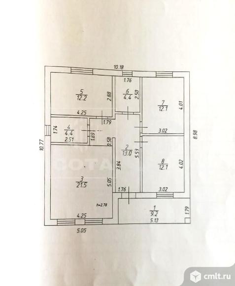 Дом 90 кв.м. Фото 7.