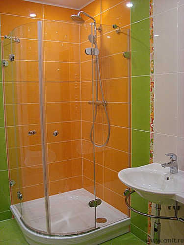 Ванная комната аккуратно и без выходных, в вашем дизайне. Фото 1.