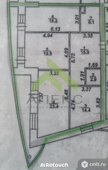 3-комнатная квартира 97,1 кв.м. Фото 16.