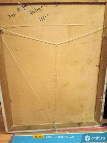 Антикварная картина.. Фото 8.
