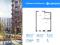 1-комнатная квартира 26,17 кв.м. Фото 1.