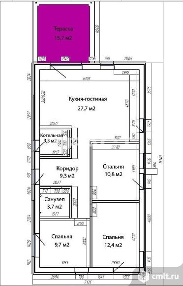 Дом 95 кв.м. Фото 8.