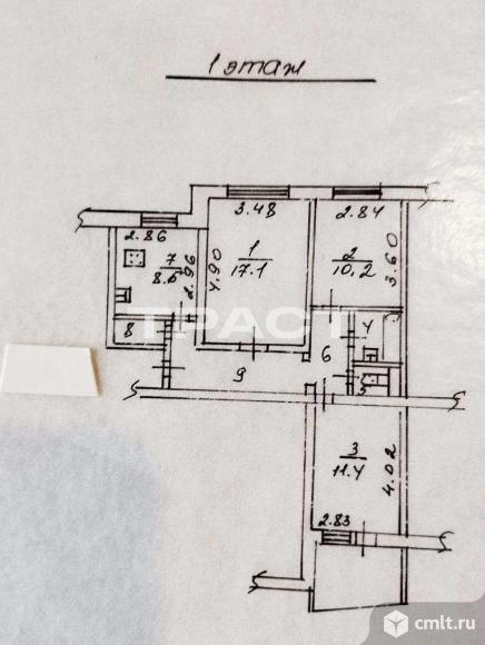 3-комнатная квартира 62,9 кв.м. Фото 15.