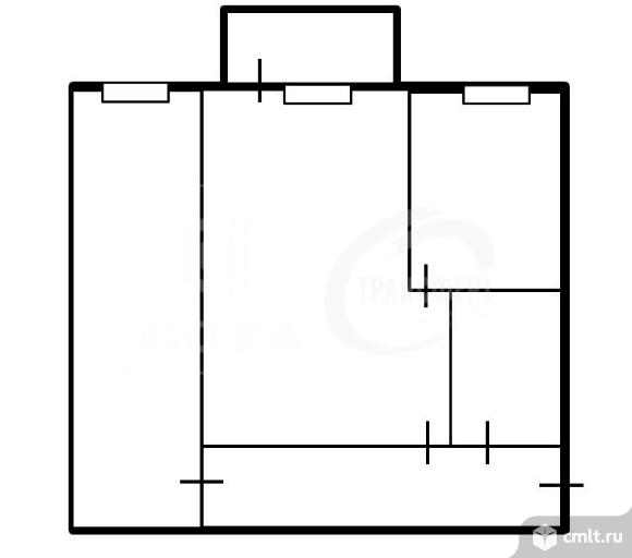 2-комнатная квартира 44,2 кв.м. Фото 12.