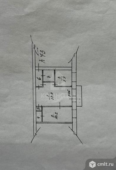 2-комнатная квартира 42 кв.м. Фото 11.