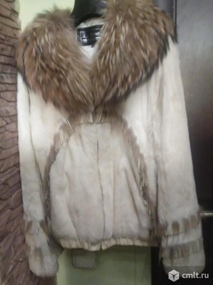 Меховая стильная курточка из натурального меха.. Фото 1.