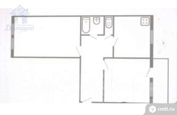 2-комнатная квартира 58,5 кв.м. Фото 1.