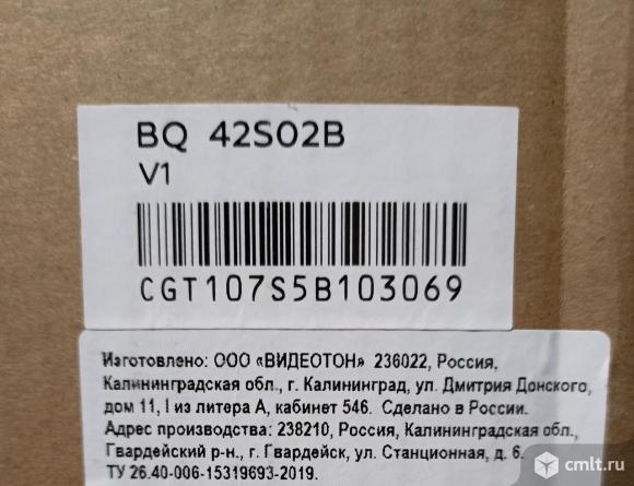 42" (107см) Smart Wi-Fi телевизор BQ 42S02B Black. Фото 4.