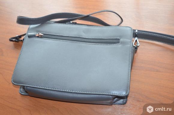 Сумка женская серая Hexagona. Фото 4.