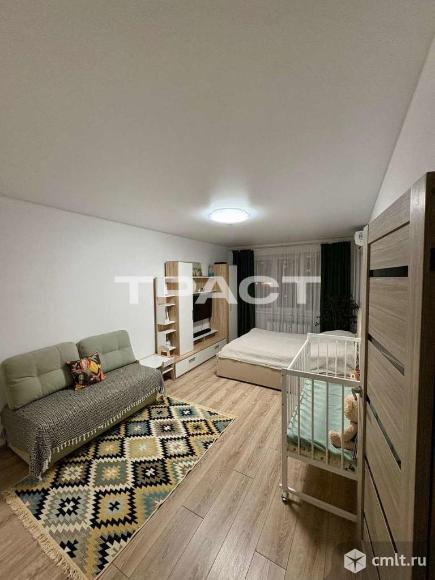 1-комнатная квартира 37,3 кв.м. Фото 1.