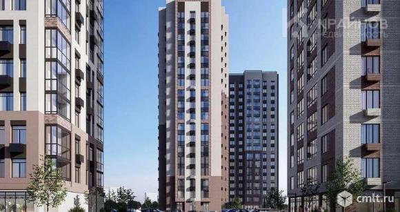 1-комнатная квартира 53,26 кв.м. Фото 8.