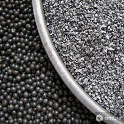 Дробь балластная (ДСЛБ, ДЧЛБ), дробь чугунная (ДЧЛ, ДЧК), дробь стальная (ДСЛ, ДСК). Фото 1.