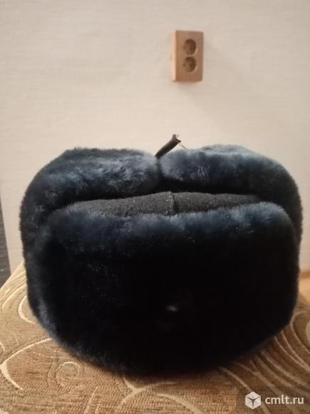 Зимняя шапка полицейская. Фото 1.